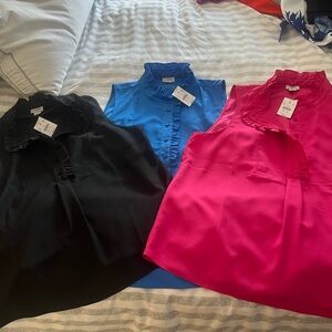 Three brand new Jcrew Factory shirts